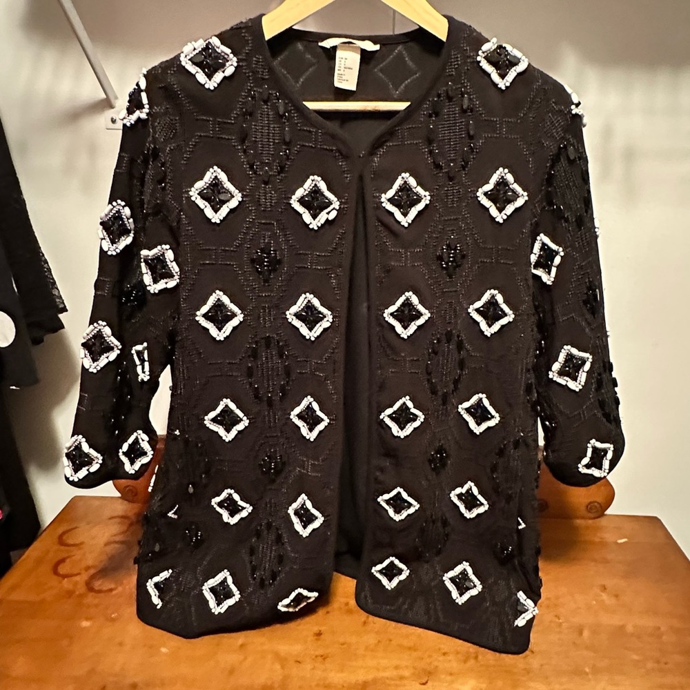 Beaded vintage-inspire Jacket from H&M